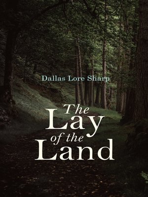 cover image of The Lay of the Land